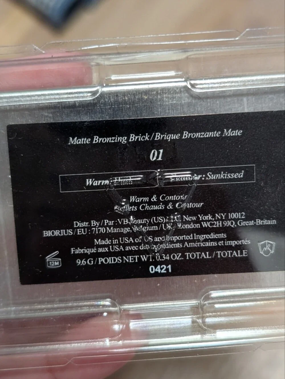Victoria Beckham Matte Bronzing Brick Refill
